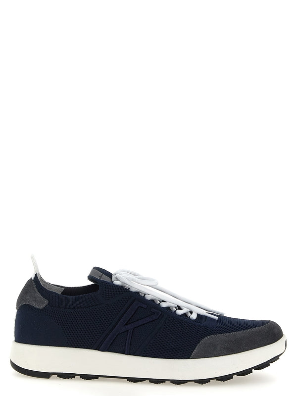 Kiton Navy Sneakers