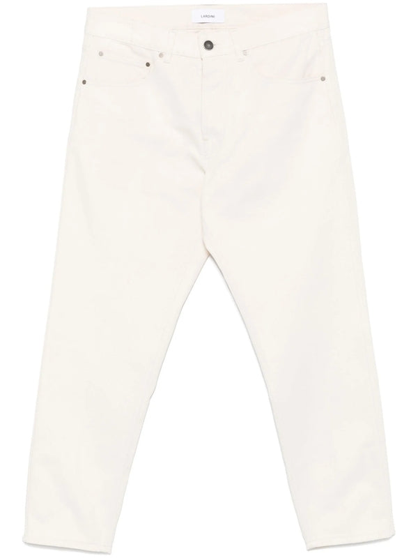 Lardini White Denim Pants