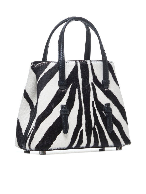 Animal Pattern Leather Tote Bag