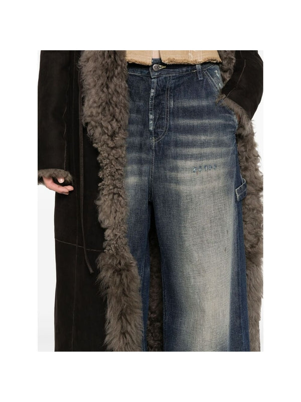 ストレートデニムパンツ