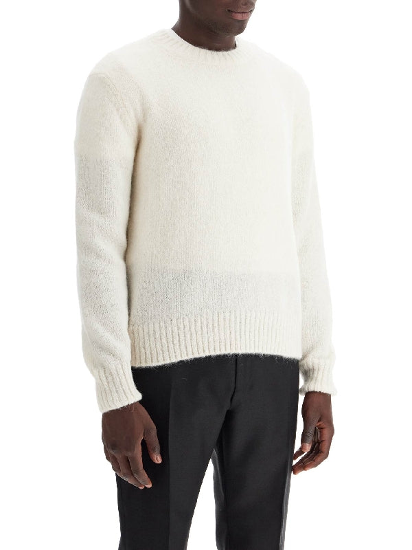 Alpaca Blend Crewneck Knit - Jente