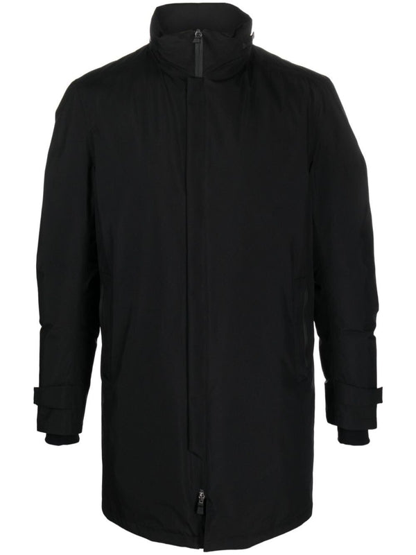 Back Logo Highneck Coat