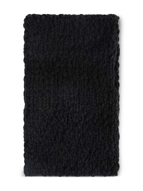 Yohji Yamamoto Black Wool Mufflers