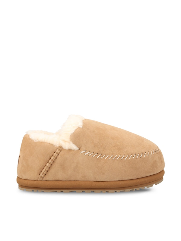 Anders Suede Shearling Sandals