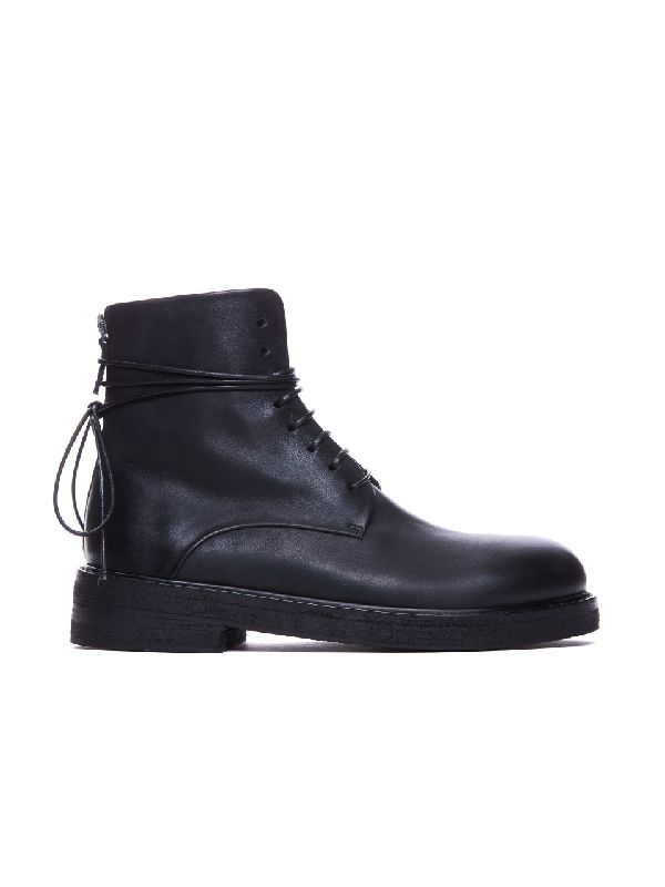 Parrucca Leather Lace-Up Boots