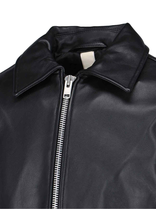 Leather Zip Jacket