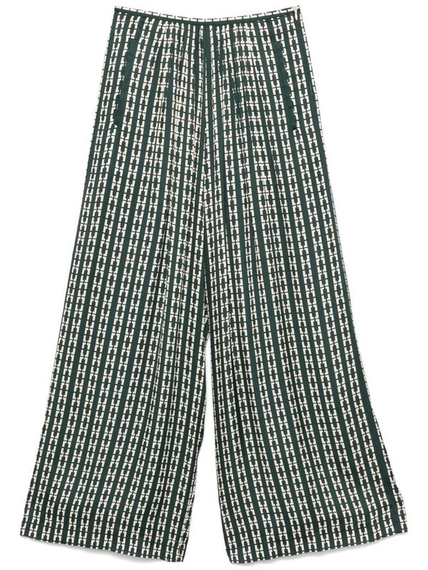 Wide Pattern
  Detail Pants