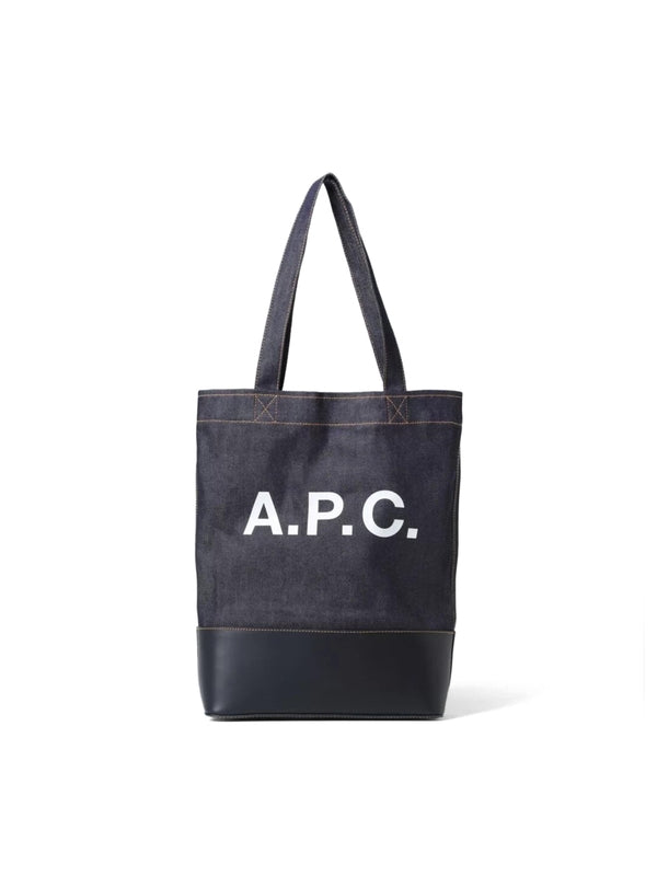 Axel Logo Denim Tote Bag