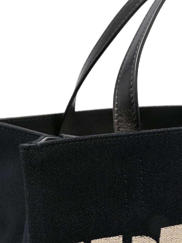 Venna Jacquard Small Tote Bag