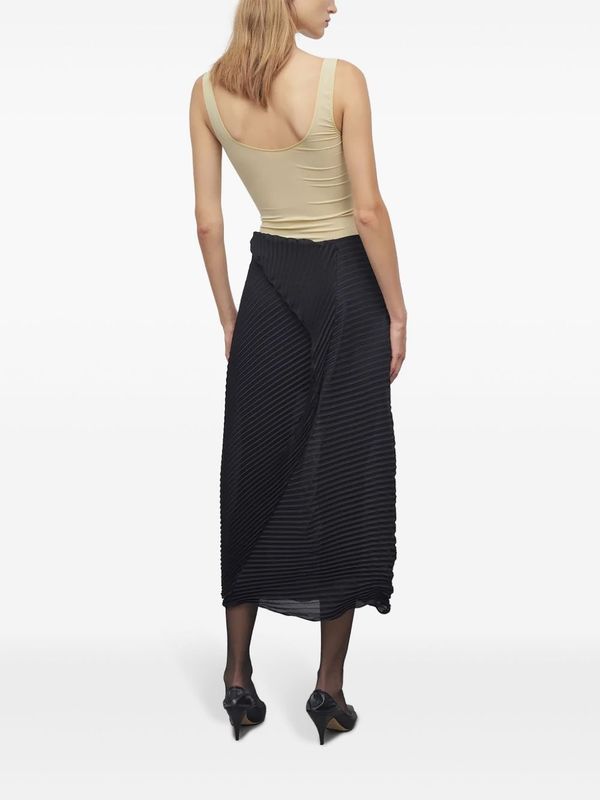 Yuki Pleats Detail Midi
  Skirts