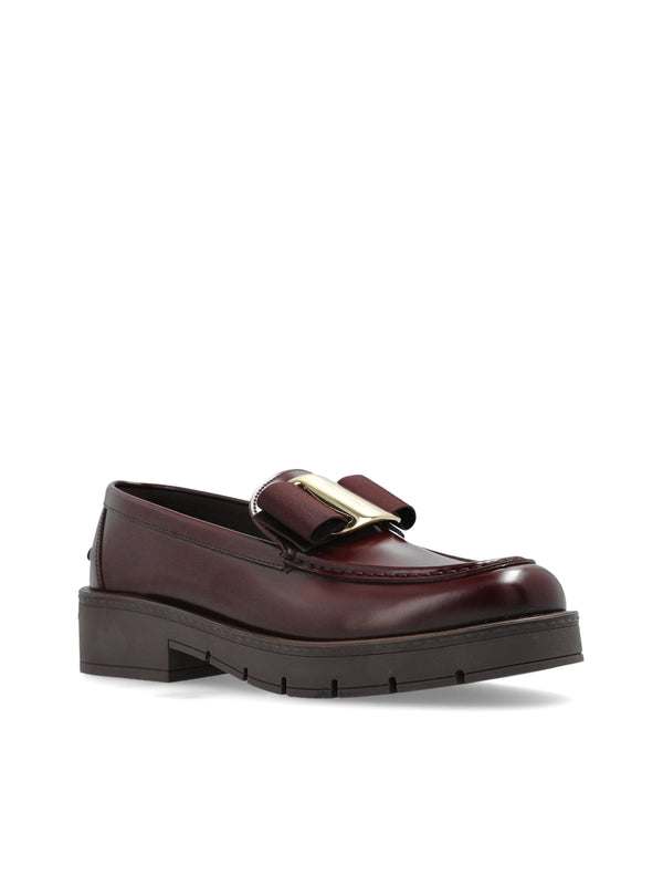 Bara Bow Leather Loafer