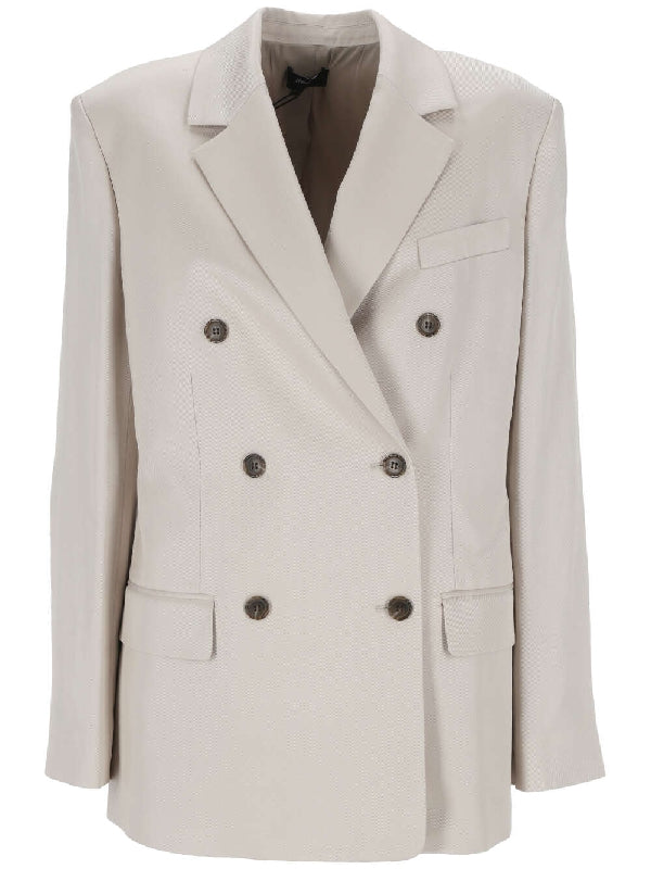 Theory Jackets Beige Tailored Jackets