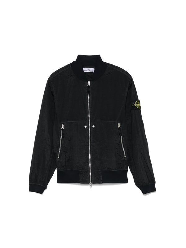Wappen Patch Nylon Bomber Jacket