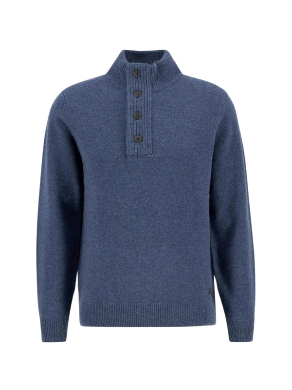 Barbour Blue Knitted