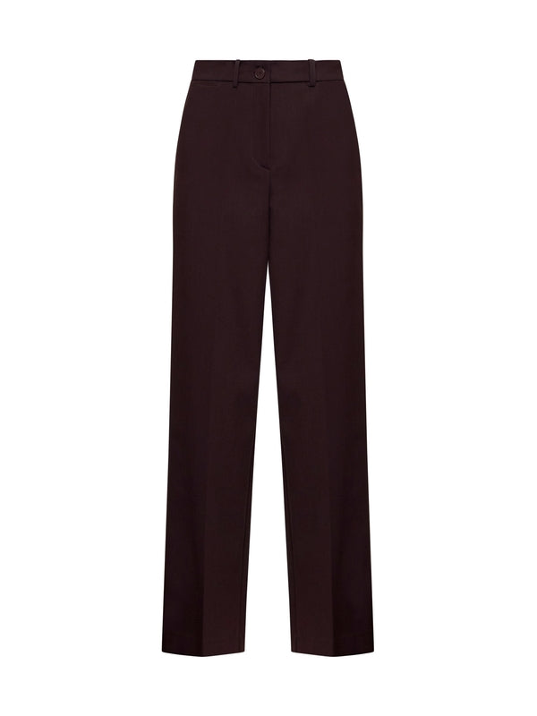 Pin-Tuck Detail Pants