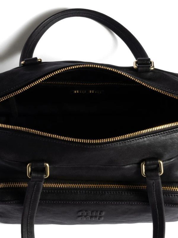 Pocket-washed Nappa  Tote Bag