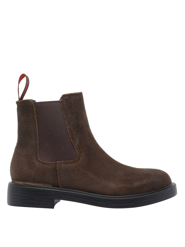 Camper Brown Chelsea Boots