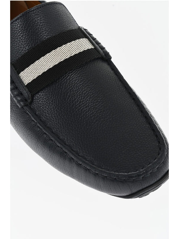 Bally Navy Driving Shoes