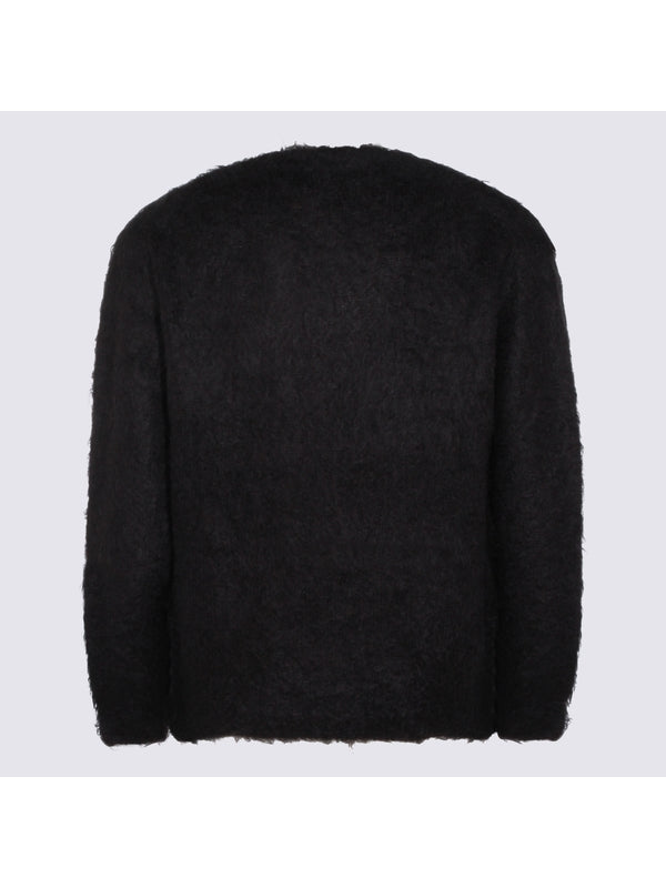 Auralee Black Knitted