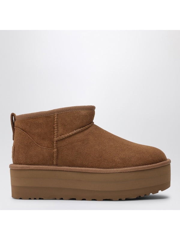 Classic Ultra Mini Platform Ankle Boots