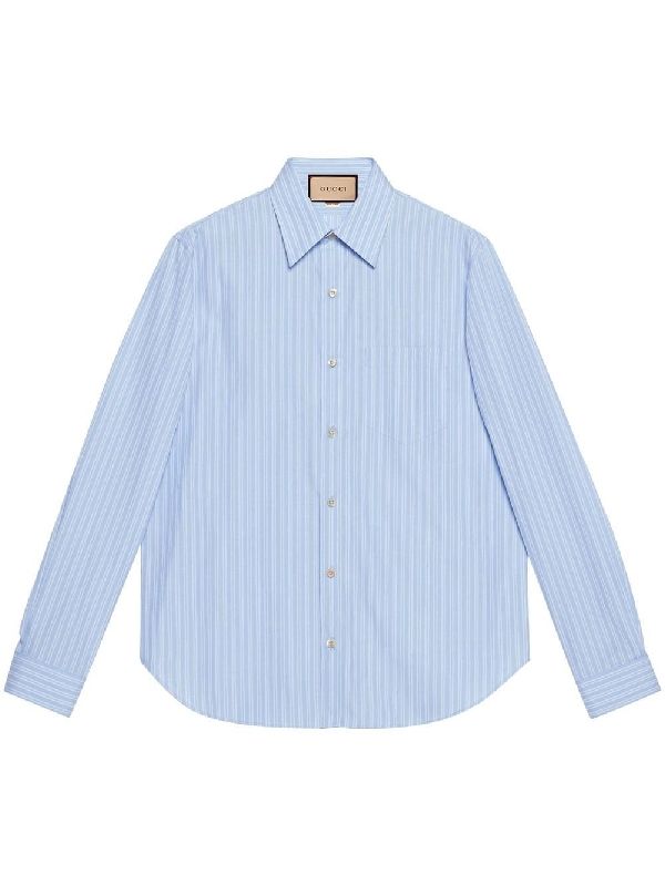 Stripe Cotton Shirt