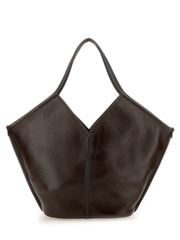 Hereu Brown Tote Bags