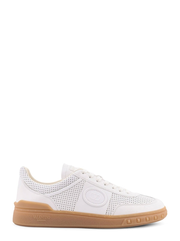 Valentino White Low Top Sneakers