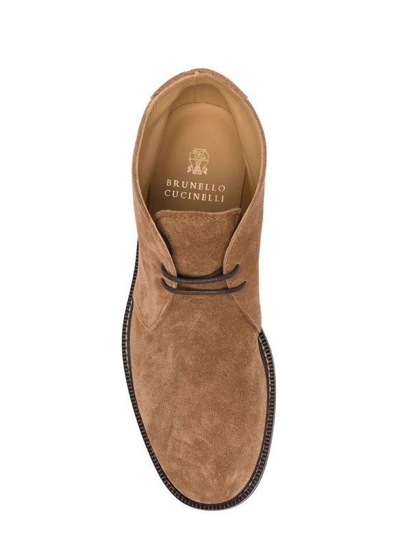 スエードデザートブーツ