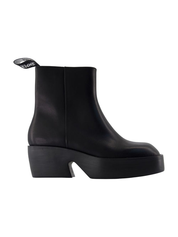 Camper Black Ankle Boots
