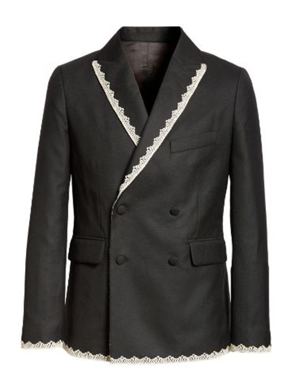 Lacework Double Breasted
  Jacket
