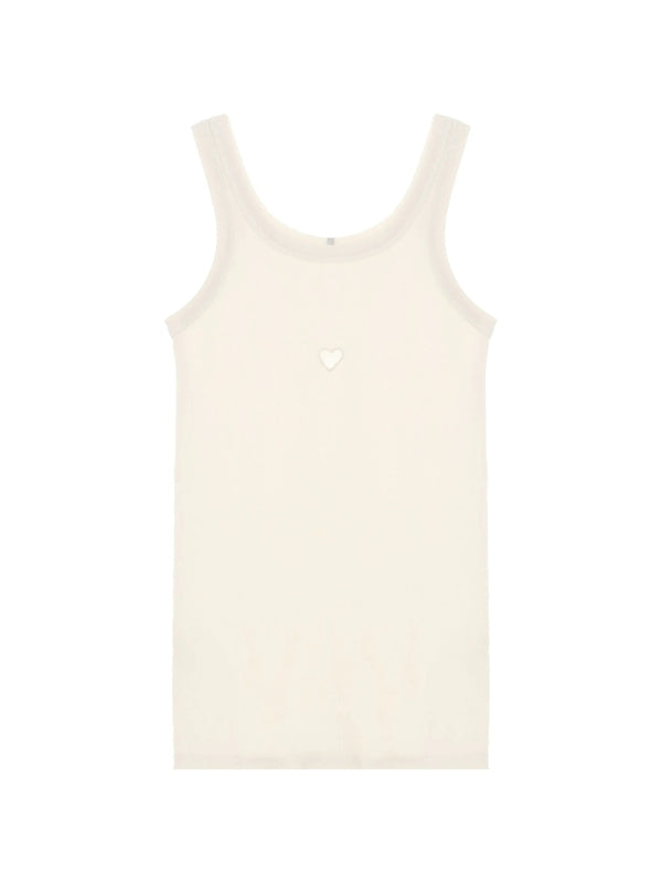Baserange White Sleeveless