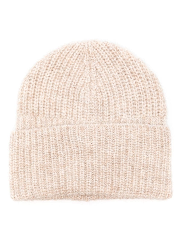 Turn-Up Wool Blend Beanie