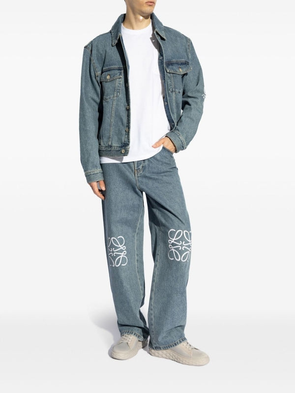 Anagram Logo Denim Trucker