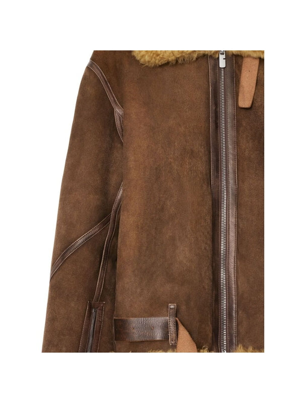 Shearling Leather Jacket