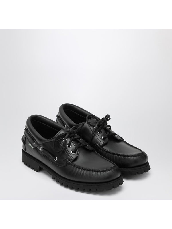 Sebago Black Boat Shoes