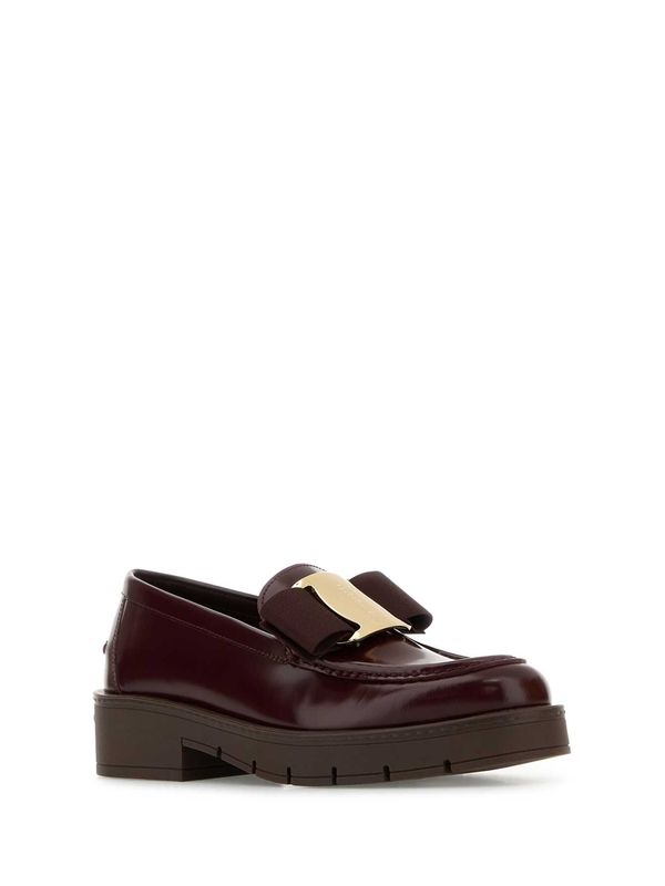 Bara Bow Leather Loafer