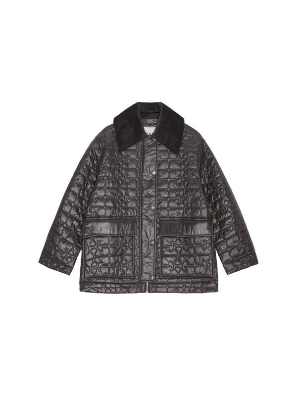 Logo Quilted Padding Jacket