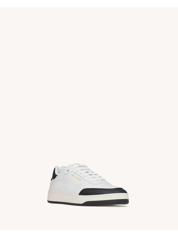 Saint Laurent White Low Top Sneakers
