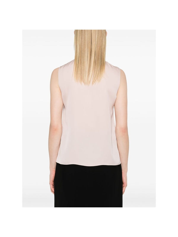 Shell Silk Sleeveless Top