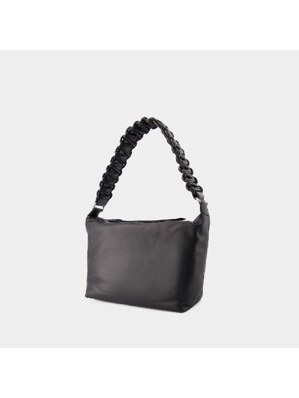 Lattice Leather Shoulder Bag