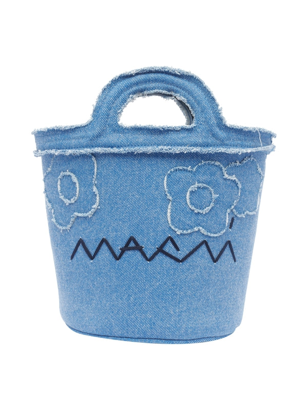 Tropicalia Denim Crossbody Bag