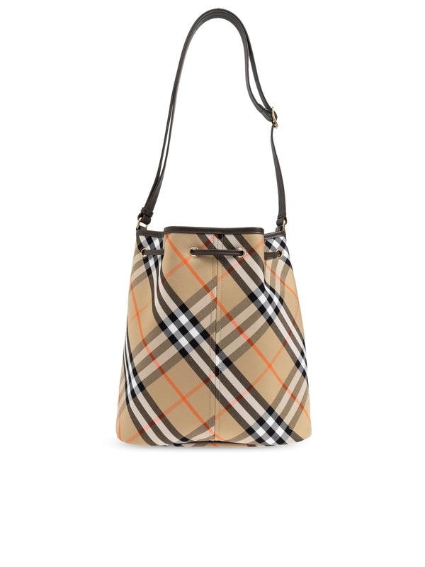 Vintage Check
  Pattern Bucket Bag