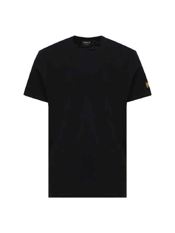 Logo Patch Cotton Short-sleeve T-shirt