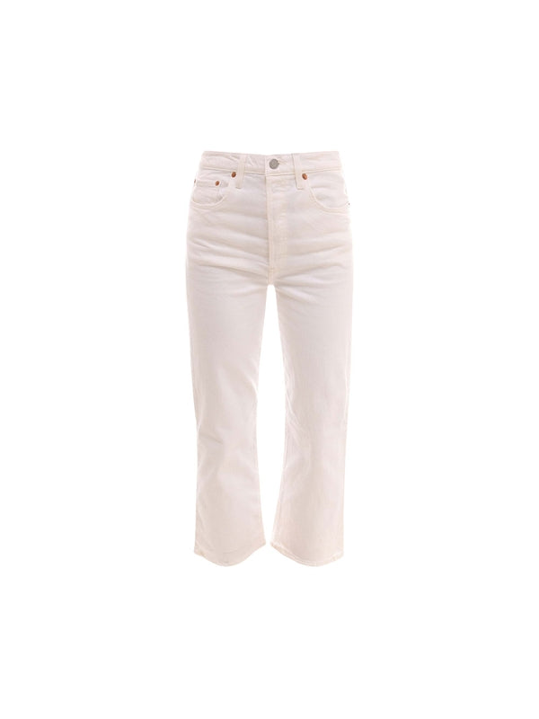 Levi'S White Denim Pants