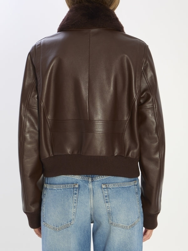 Aviator Leather Jacket