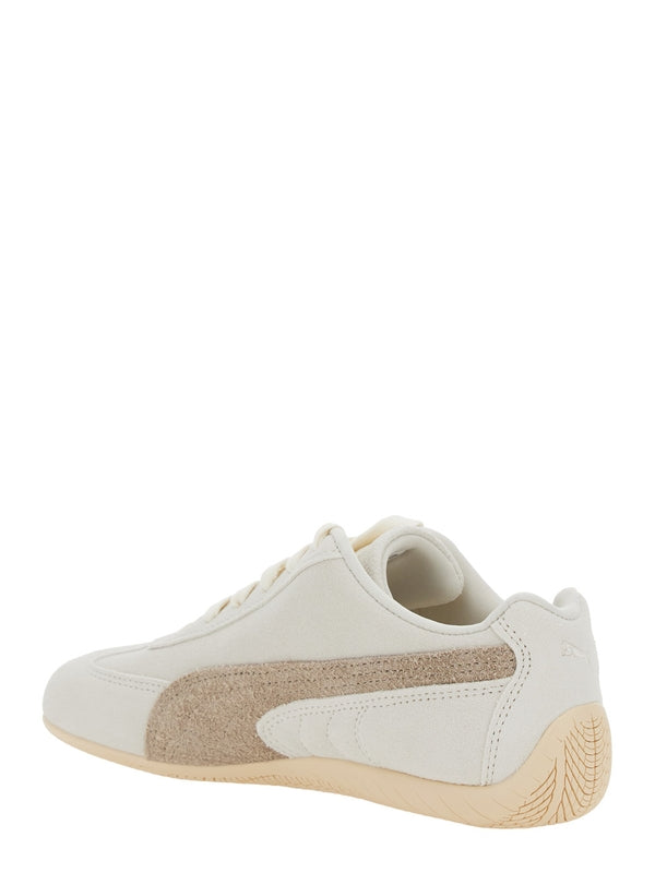 Puma White Low Top Sneakers