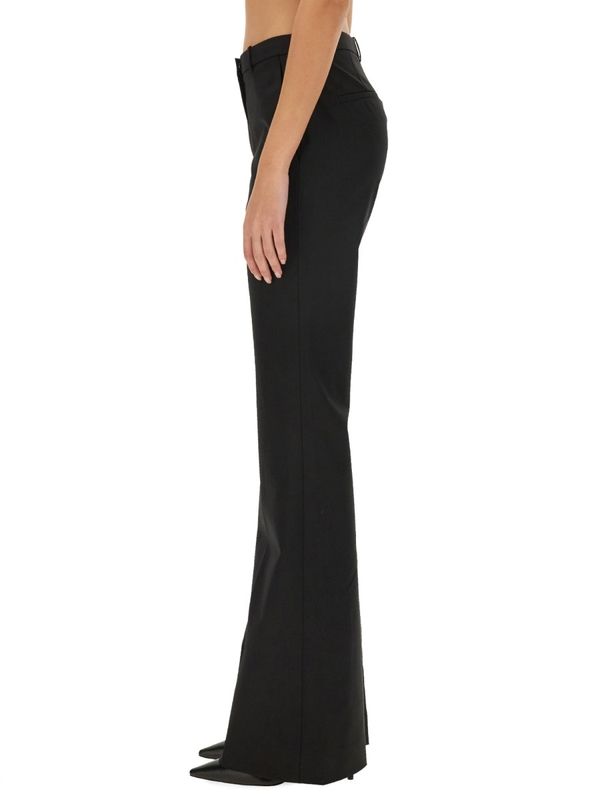 Flare Wool Blend Pants