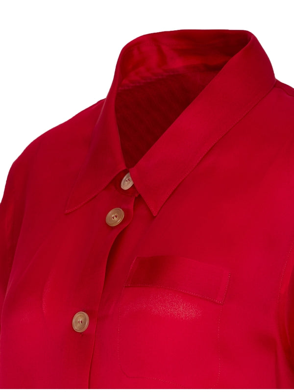 KEEFE Silk Short Sleeve Shirt