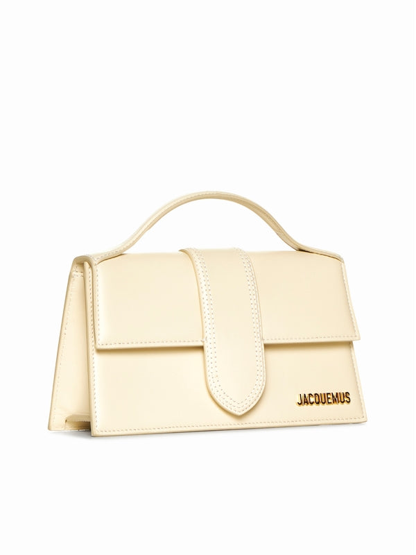 Bambino Logo Leather Tote Bag