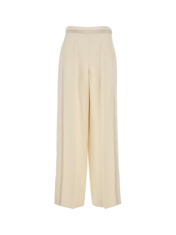 Wool Silk Pants